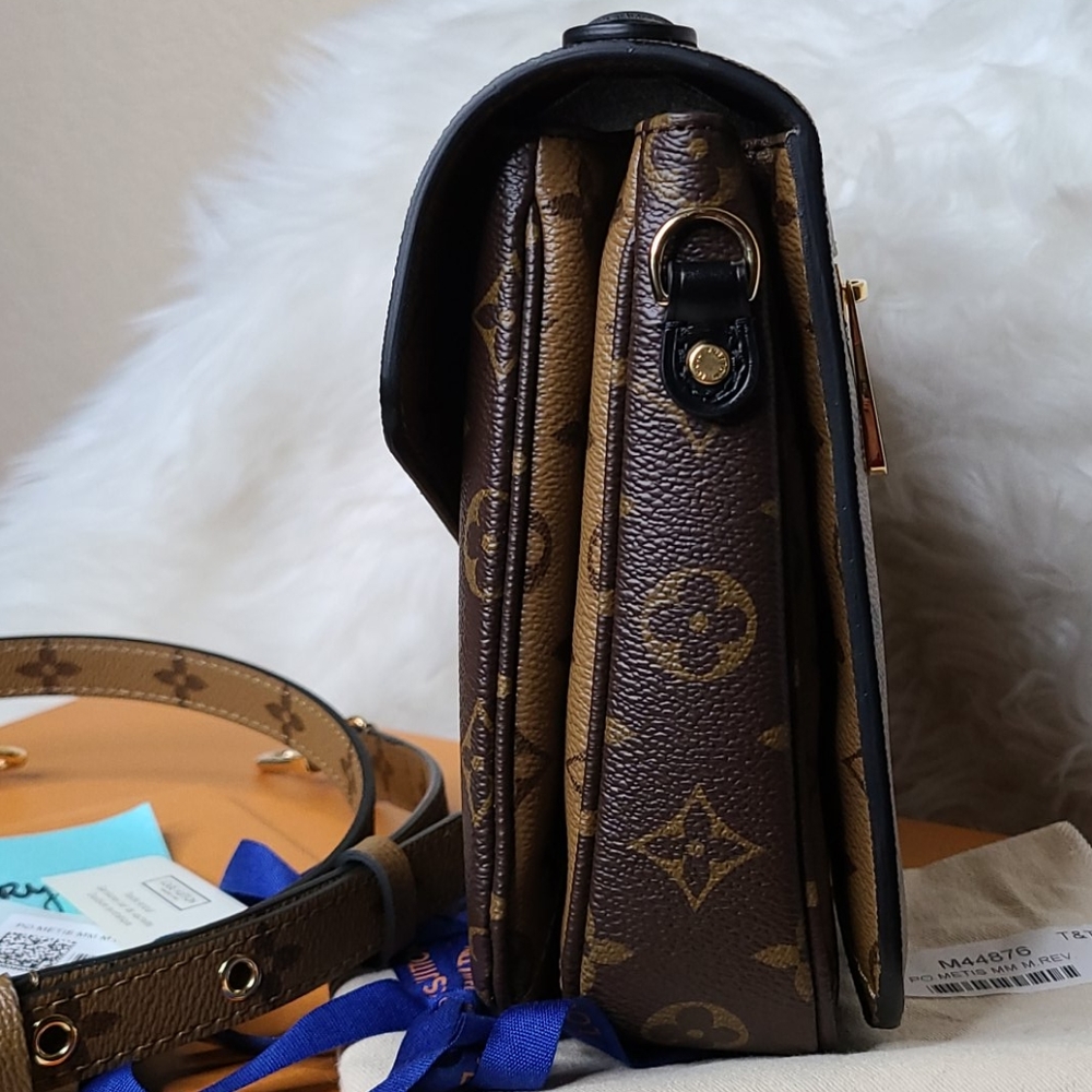 NWT LOUIS VUITTON POCHETTE METIS REVERSE CROSSBODY - Picture 7 of 16